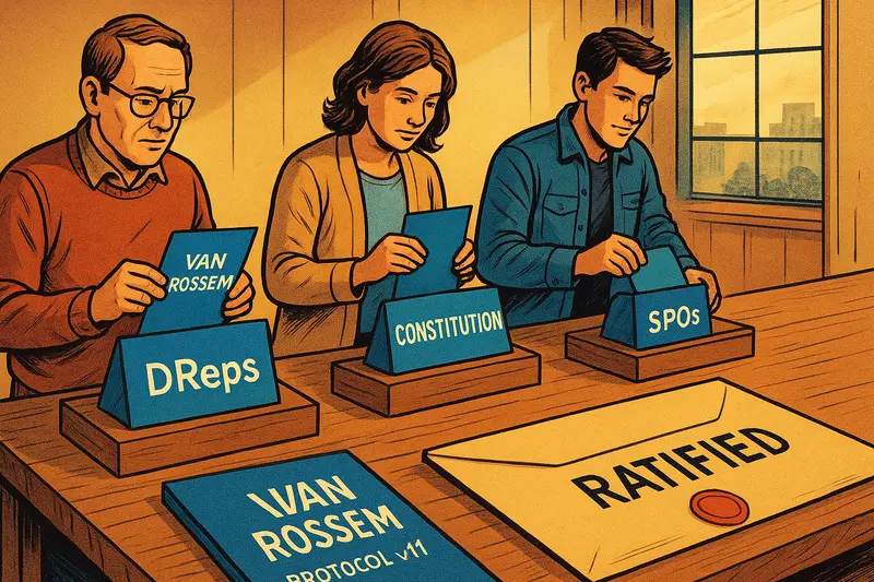 Cardano’s Van Rossem Fork Puts the Upgrade Vote Inside the Protocol